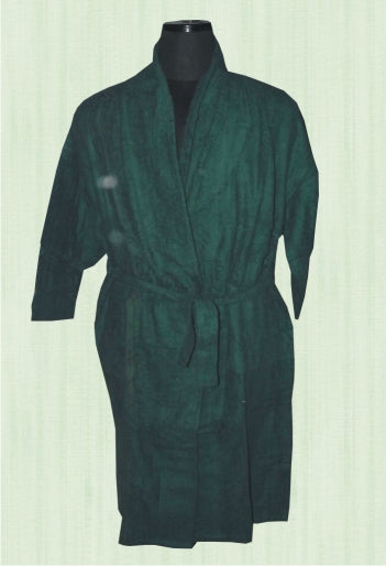 Bath Robe Colored Toweling