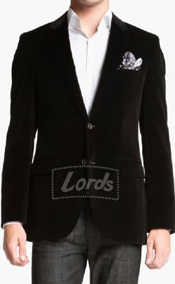 Mens Brown Velvet Club Party Golf Cocktail Blazer MB-38