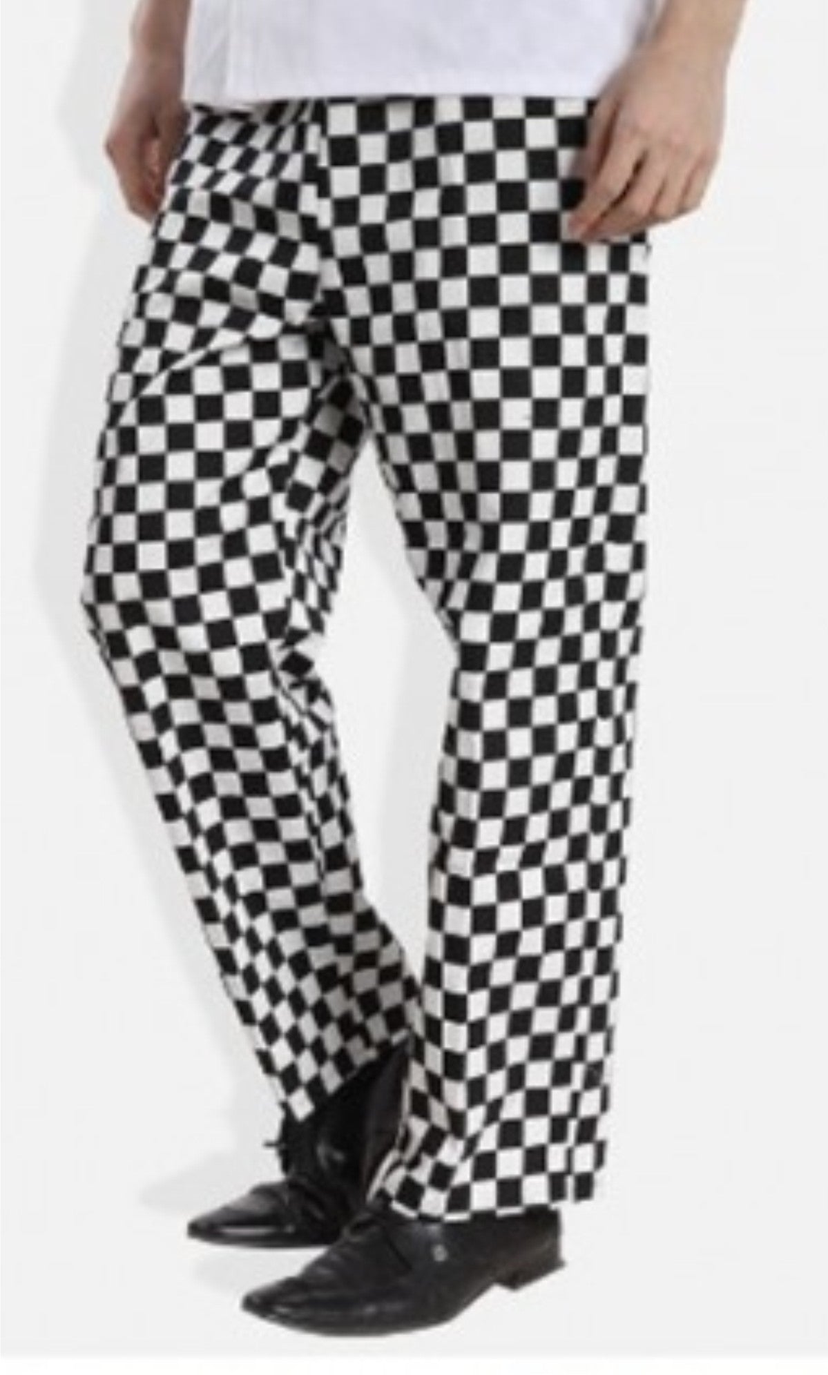 Trouser Chef Pant Men's Shalimar Check Belted Trouser Moq 2