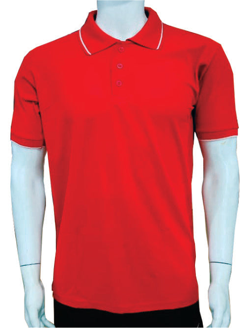 Tshirt Red with White Tipping. Premium T-Shirts – Sap Matti New Fusion Creations Rs 185