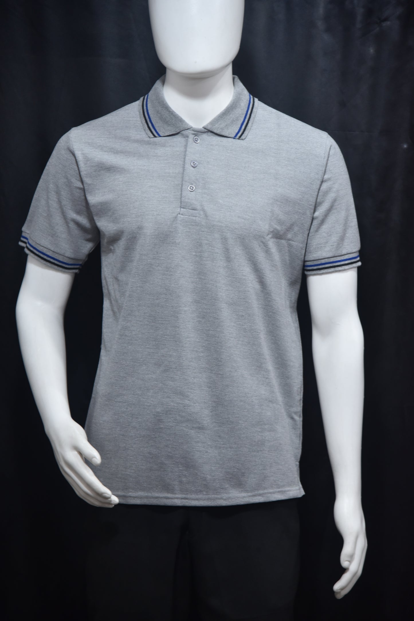 Premium Mélange T-Shirts with Tipping – 230 GSM Code - TST-14 TSHIRT Rs  220