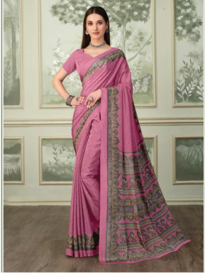Saree Sari Luxury  Premium American Crape Georgette Design - 37503-C