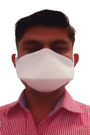 Mask Three Layered Two Layer 70 GSM Spun Bonded MK-02