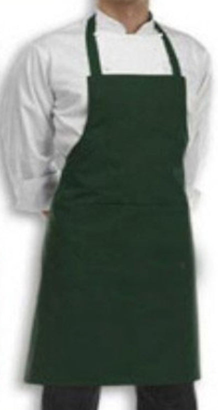 Apron Bib Gaberdine Green Moq 6