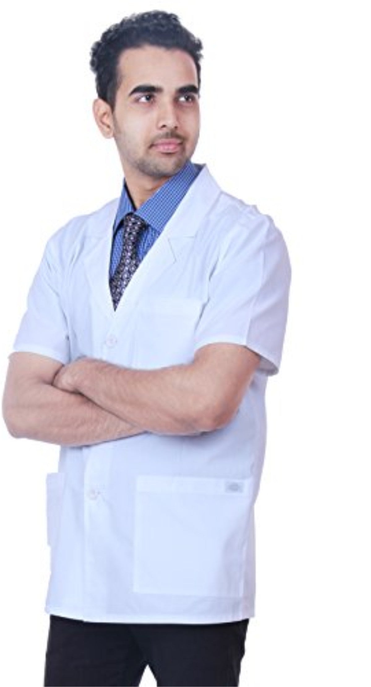 Dr Apron Lab Coat Doctor Coat Short Sleeve Coat DRC-61