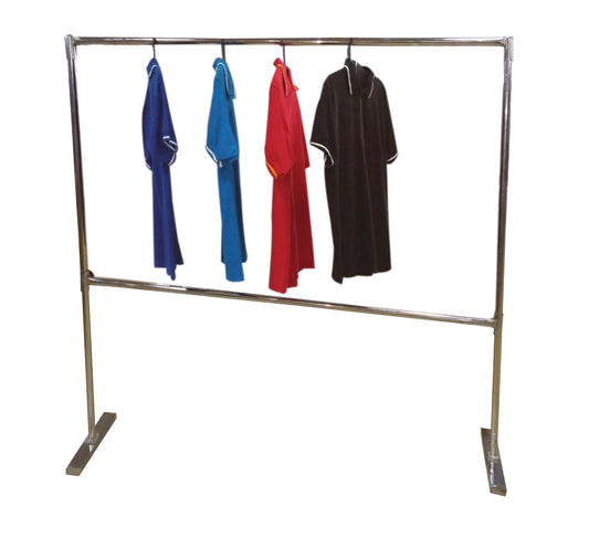 Cloth Rack Double Bar Heavy Duty Chrome Coated CT-06