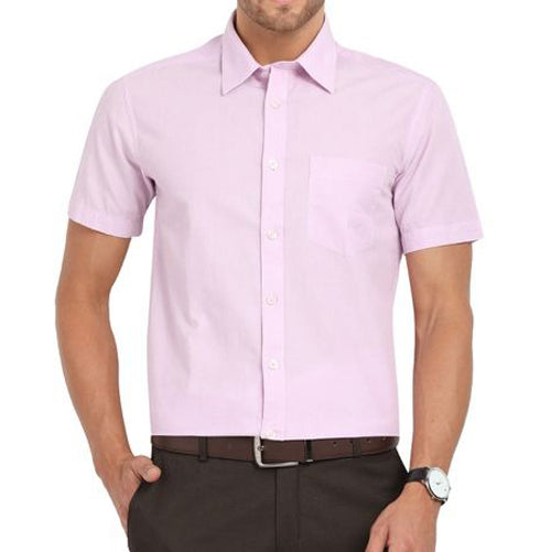 Shirt Half Sleeve Light Pink Color HSH-09
