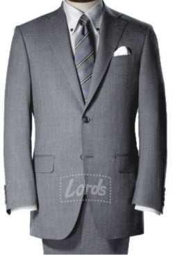 Mens Gray Suit - Blazer Trouser Shirt and Necktie Set MS-05