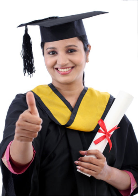 Graduation Gown Stole Cap with Long Rope Tassel GGS-01