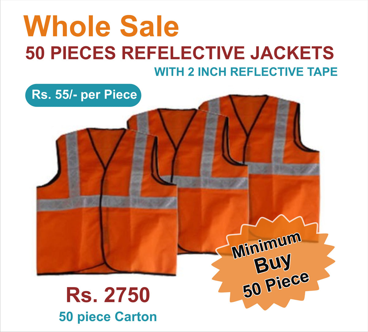 Reflective Tape Jackets RJ-011
