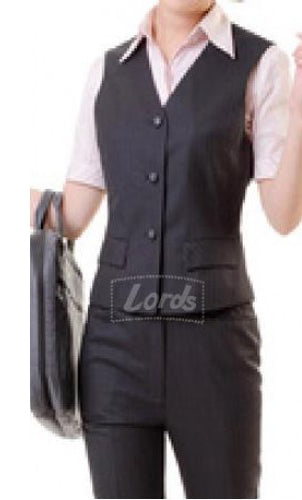 Women's Wear Waist Coat, Trouser, Shirt & Bow Tie