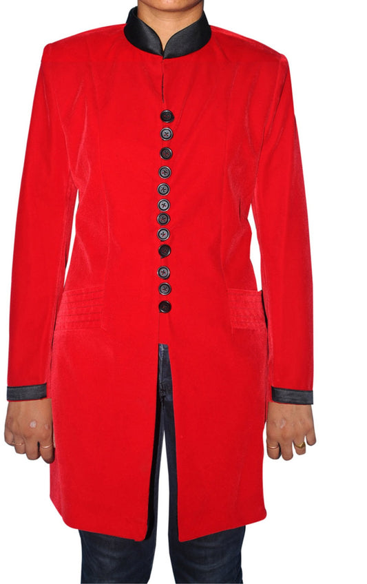 Womens Long Coat Office Wear Party Wear Women Western Wear